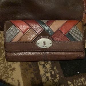 Used fossil wallet